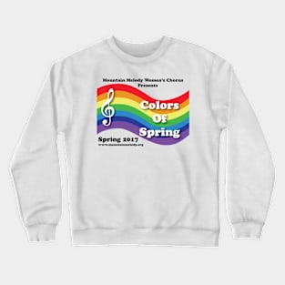 Mountain Melody's "Colors Of Spring" Crewneck Sweatshirt